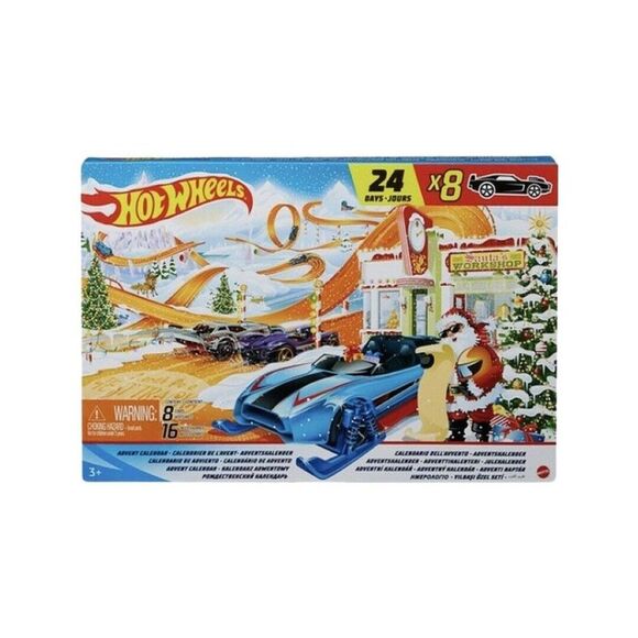 Hot Wheels Advent Calendar 2021, Hot Wheels Cars  Christmas Calendar NIB - Picture 12 of 12